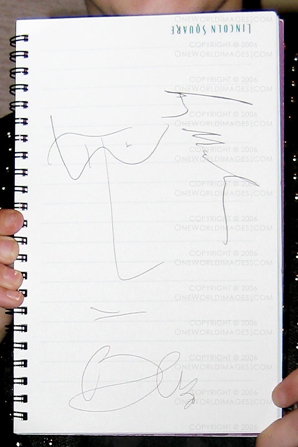 [Photograph: Autographs (and Self-Portrait)]